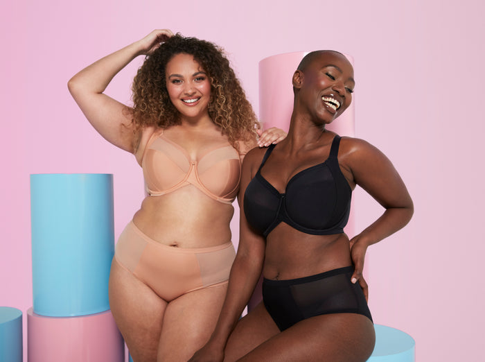 Curvy Kate Wonderfully Side Support Black
