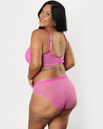 Sheer Mesh Plunge T-Shirt Bra- Flirt