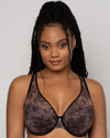 Curvy Couture Plunge T-Shirt Bra Chantilly