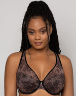 Curvy Couture Plunge T-Shirt Bra Chantilly