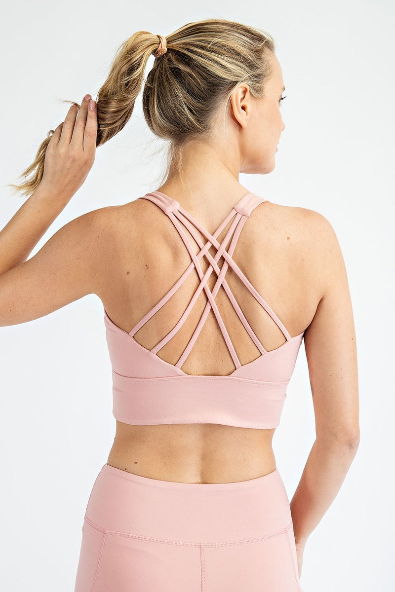 Light Pink Sports Bra