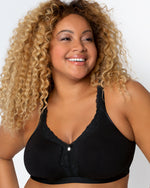 CurvyCouture Cotton Lux Wireless Bra