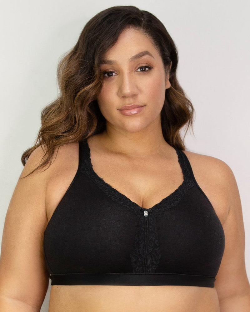 CurvyCouture Cotton Lux Wireless Bra