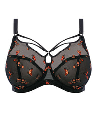 Elomi Sachi Black Butterfly Plunge Bra
