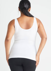 2-Way Shaping Tank Seamless White