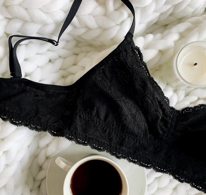 Montelle Cup Sized Bralette Black
