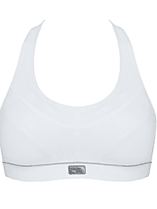 Impact Free Adjustable Sports Bra White