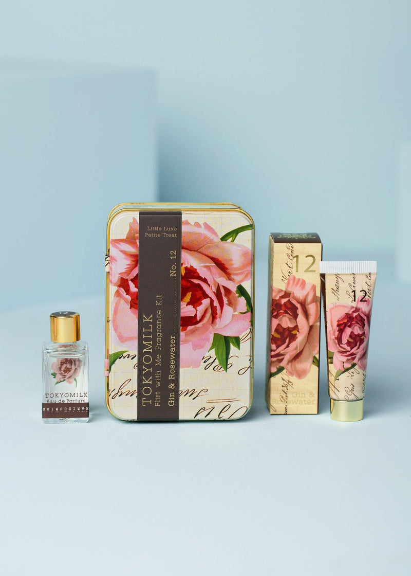 Gin and Rose Water Flirt with me set